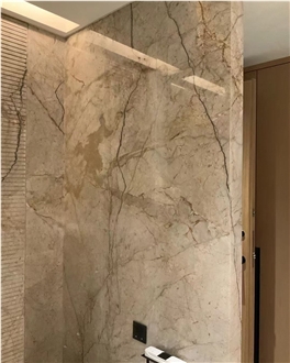 Silver Roots Marble Slabs For Bathroom Wall Tiles