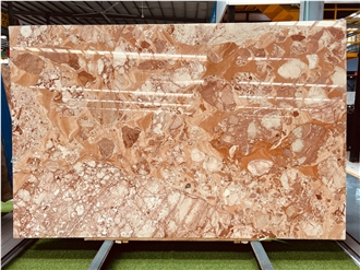 Terracota Pink Marble Breccia Marble Slabs Terracota Pink Marble Breccia Marble Slabs
