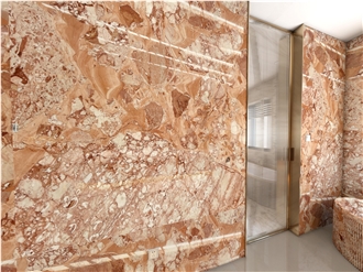 Terracota Pink Marble  Breccia Marble Slabs
