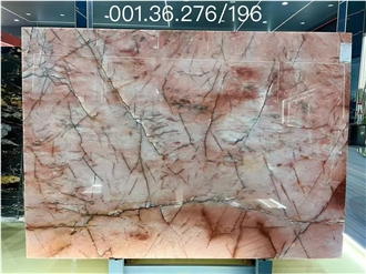 Juliet Crystal Quartzite  Slabs Cosmopolitan Pink Stone