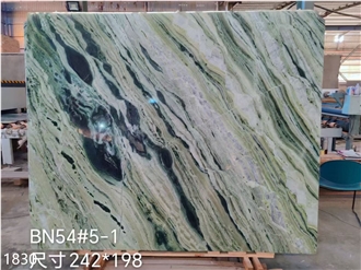 Shangri La Jade Marble Slabs Yunnan Green Stone Tile