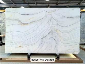 Super White Quartzite Slabs Fantasy Eternity Stonetiles
