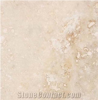 Calcium Carbonate And Beige Travertine Quarry