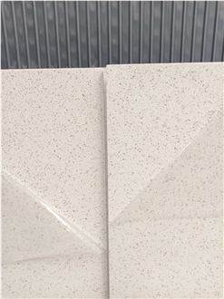 2005 Snow White Quartz Bathroom Vanity Tops For Hotel