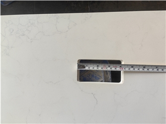 Hotel 5046 Nuvo Calacatta White Quartz Kitchen Tops