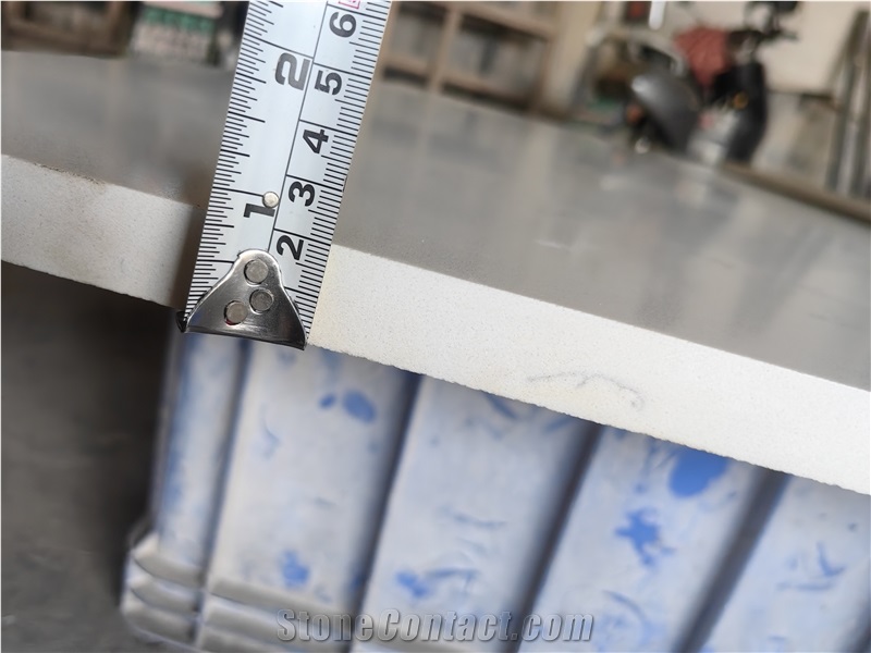 Hotel 5046 Nuvo Calacatta White Quartz Kitchen Tops