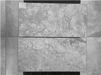 Super Thin Sheet Panel Super White Quartzite Floor Tile