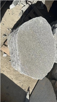 Sesame Black Granite Stepping Stone Crazy Pavers