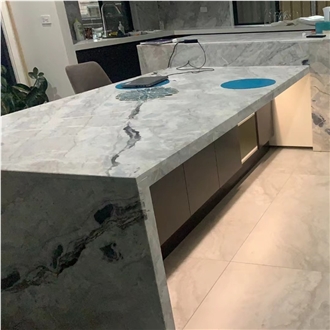 Atlantic White Quartzite Stone For Wall Tiles
