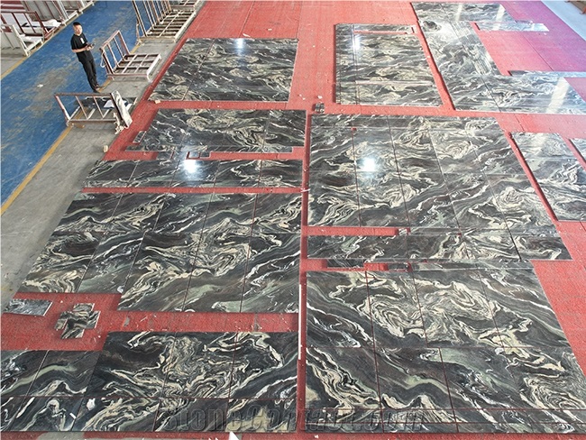 Azul Explosion Quartzite Tiles