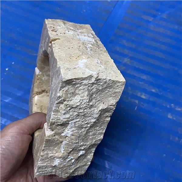Beige Travertine Stone Ashtray