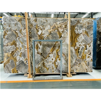Bugatti Gold Marble Slabs