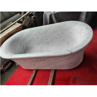 Carrara Marble Bathtub