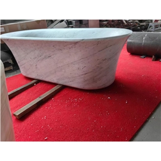 Carrara Marble Bathtub