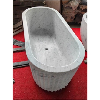 Carrara Marble Bathtub