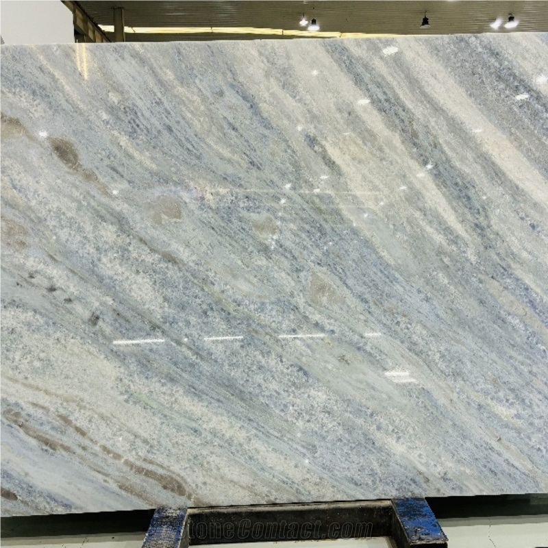 Cristalita Ocean Blue Marble Slab Stone Floor Wall Tiles