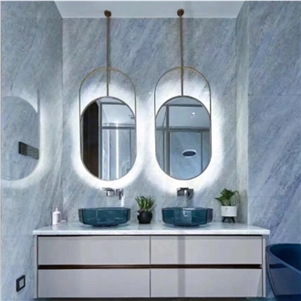 Cristalita Ocean Blue Marble Slab Stone Floor Wall Tiles