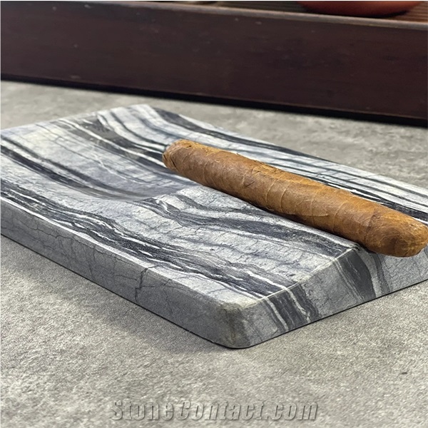 Custom Size Marble Stone Ashtray