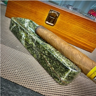 Green Marble Stone Cigar Ashtray