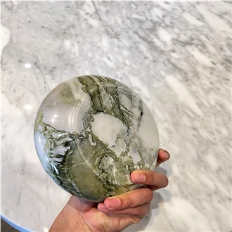 Hrst Round Marble Ashtray