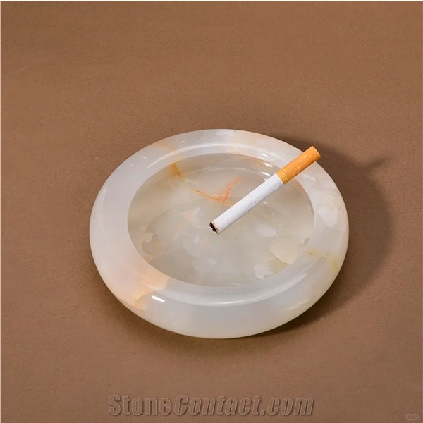 Hrst Stone Custom Size Onyx Ashtray