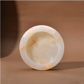 Hrst Stone Custom Size Onyx Ashtray