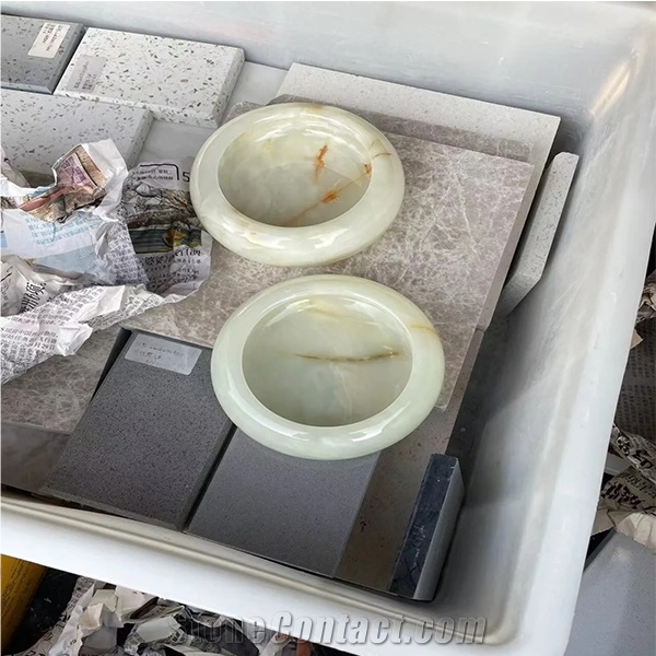 HRST STONE Onyx Cigar Ashtray