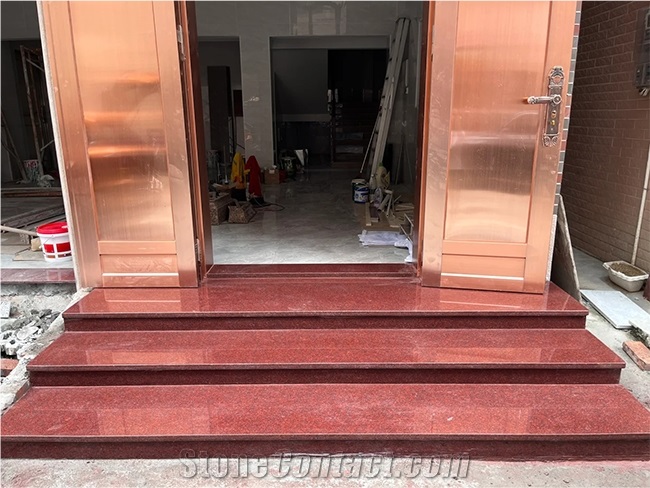 Indian Red Granite Slabs
