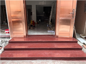 Indian Red Granite Slabs