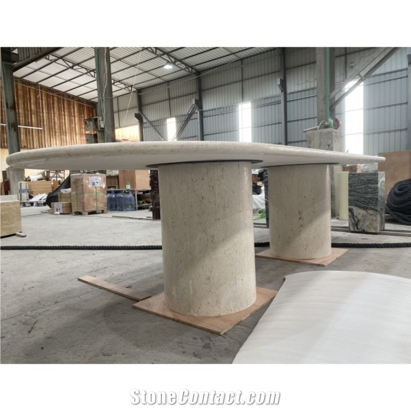 Limestone Dining Table