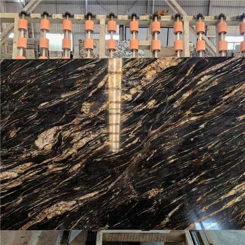 Magma Gold Granite Polished Slabs