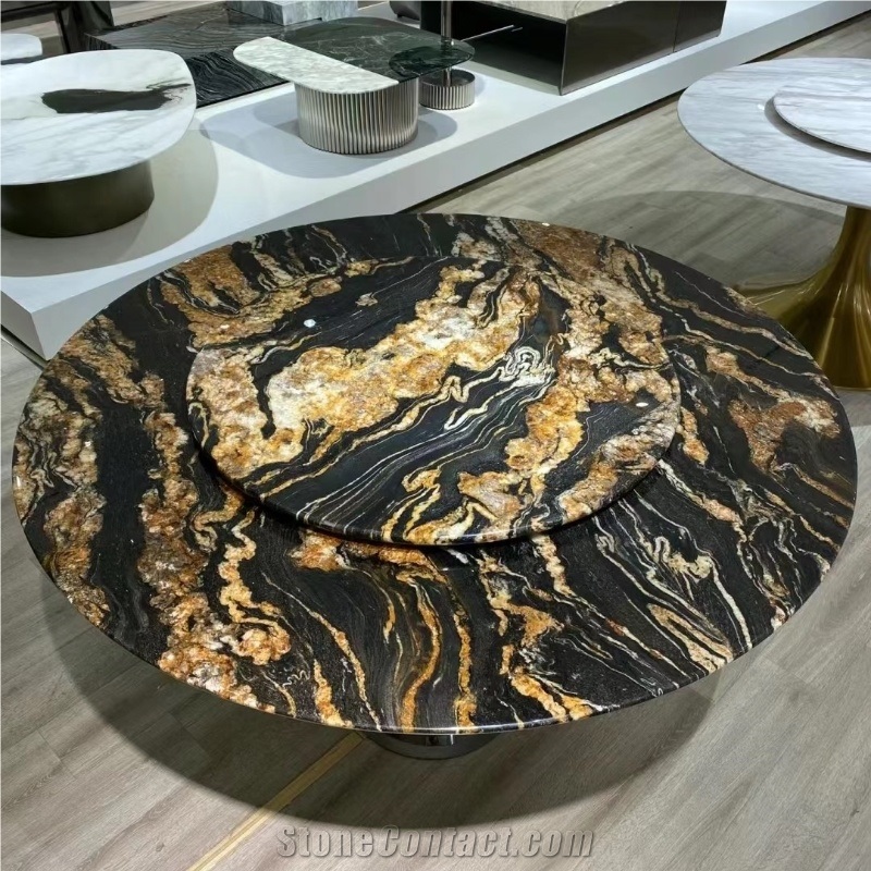 Magma Gold Granite Polished Slabs
