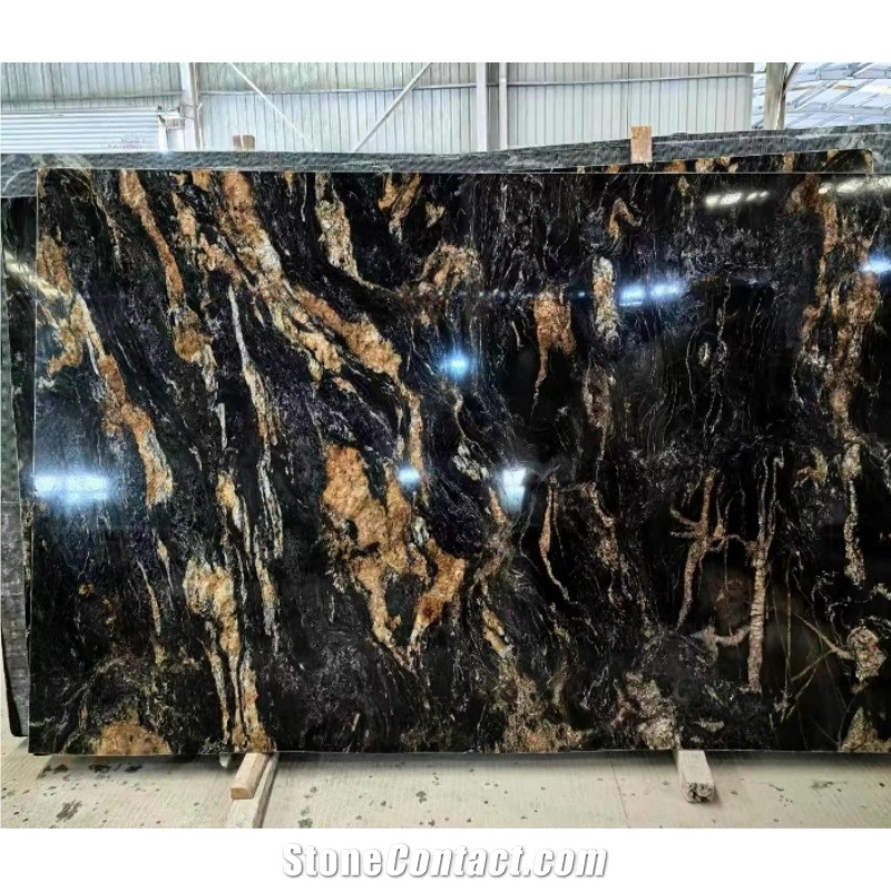 Magma Gold Granite Polished Slabs