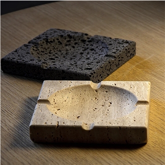 Travertine Stone Ashtray