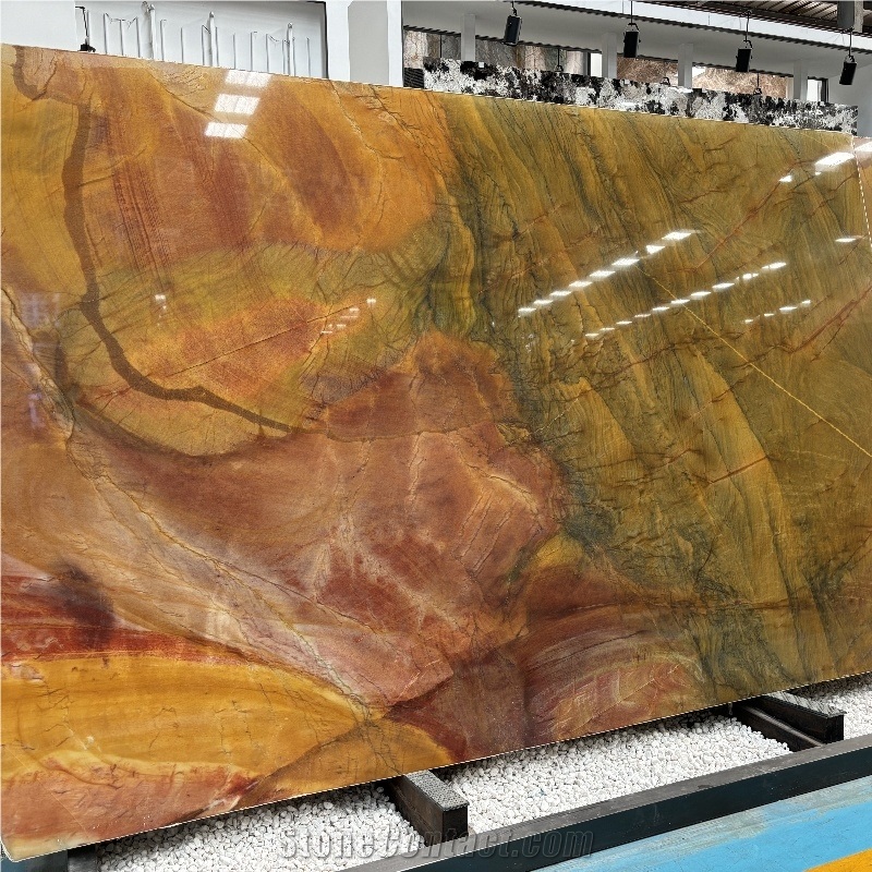 Van Gogh Quartzite Slabs For Wall Tiles