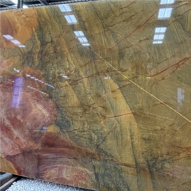Van Gogh Quartzite Slabs For Wall Tiles