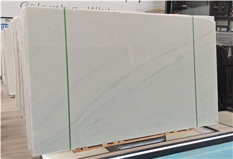 Colombia White Marble Slabs Polished