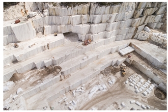 Bianco Venatino Marble Blocks