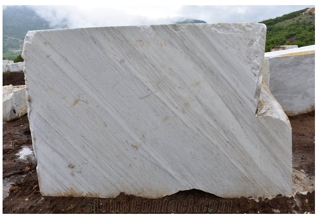 Heraclea White Marble Blocks