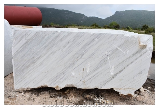 Heraclea White Marble Blocks