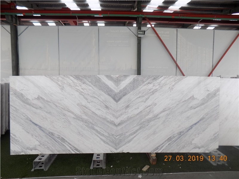 Volakas Butterfly Marble Polished And Honed Slabs Tiles