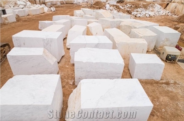Cloudy Sky Marble Quarry