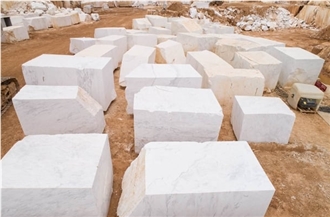 Cloudy Sky Marble Quarry
