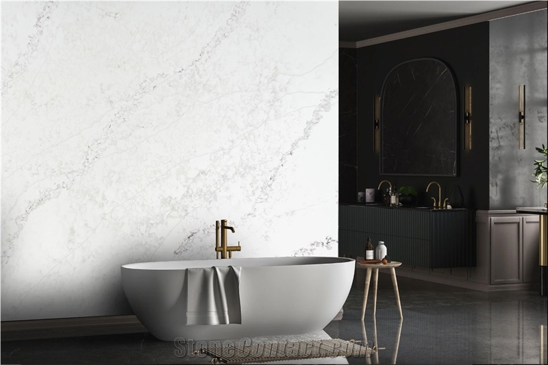GQ 9018 Azzura Claret Quartz Engineered Stone