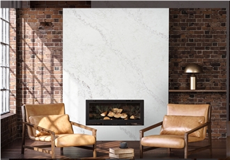 GQ 9018 Azzura Claret Quartz Engineered Stone