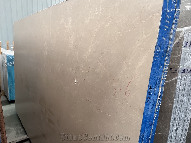 Burdur Beige Marble Slabs High End Polished
