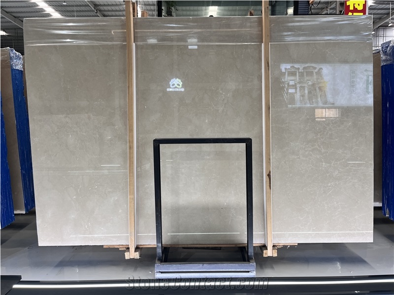 Burdur Beige Marble Slabs High End Polished