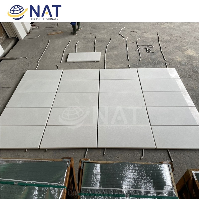 Crystal White Marble Polished Floor Tiles Top Quality