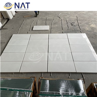 Crystal White Marble Polished Floor Tiles Top Quality