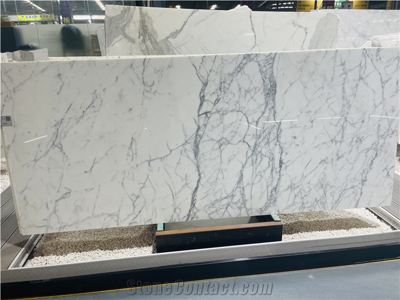 1X1 M Calacatta Carrara Marble Slab Tiles